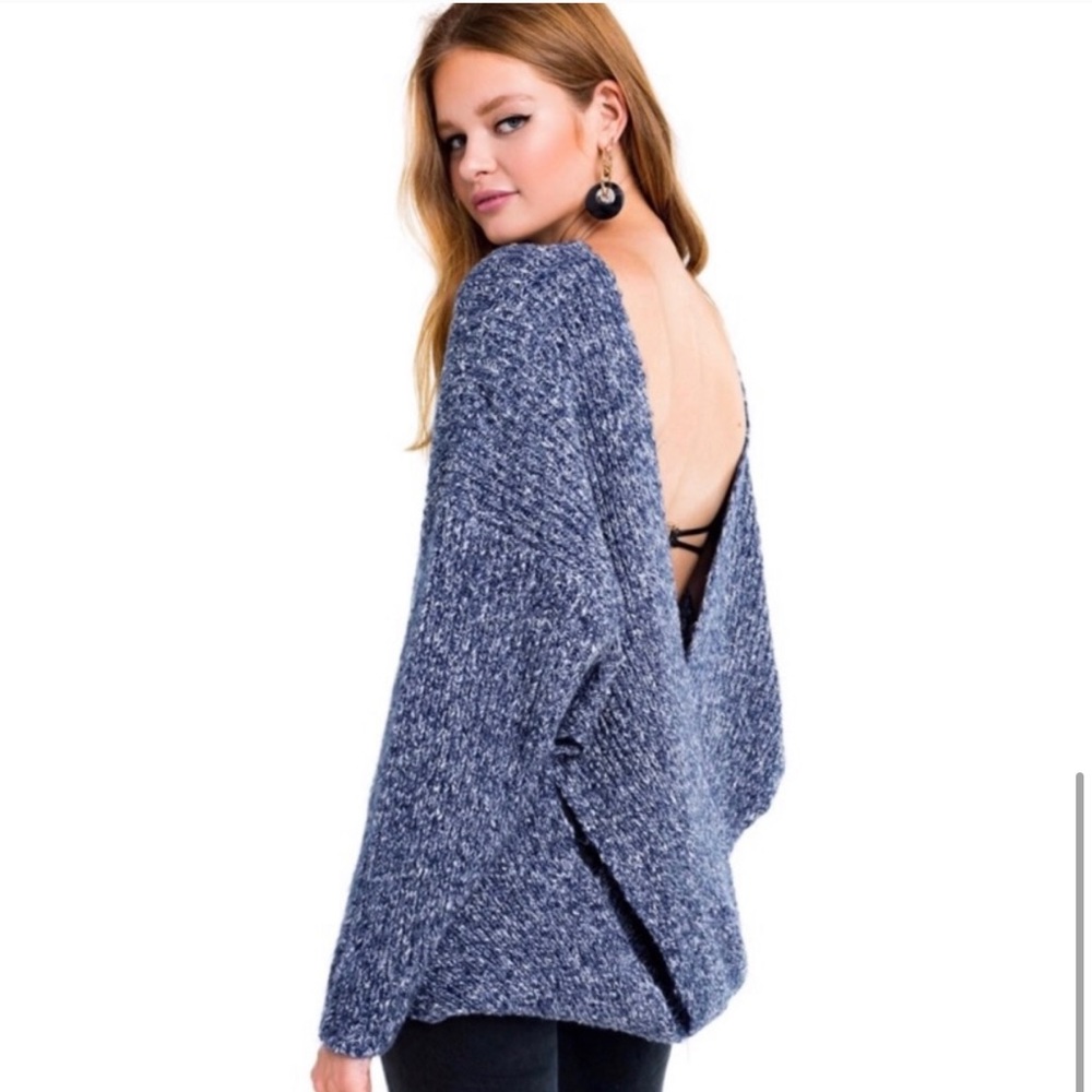 Wildfox couture drew reversible sweater new size L